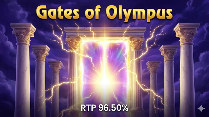 รีวิว Gates of Olympus — สล็อตเทพกรีก Multiplier ×500 — PG888